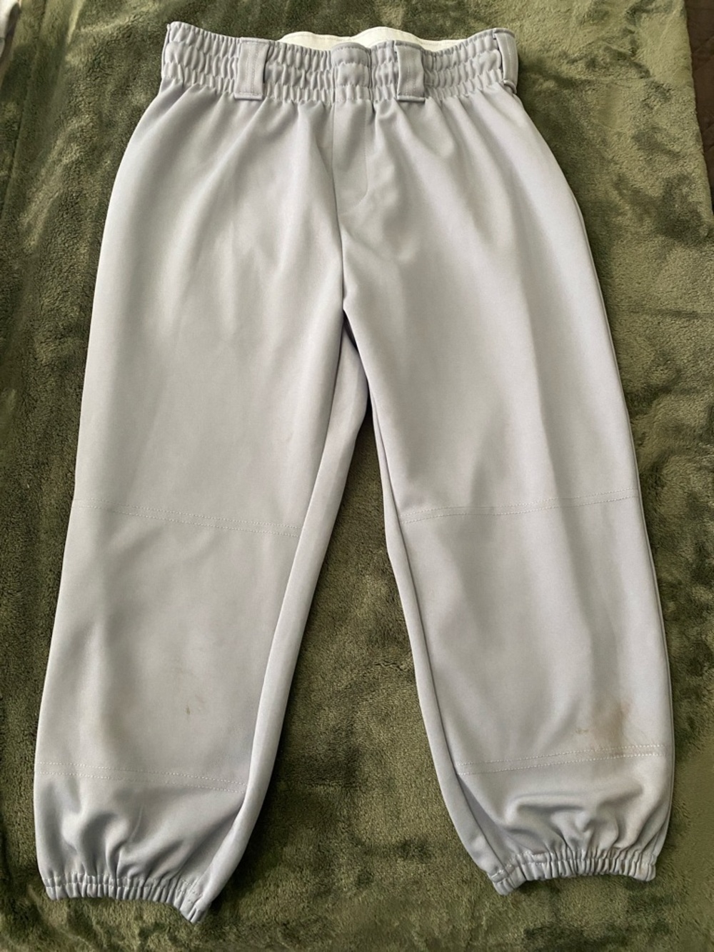 Wilson Light Gray Kids Baseball pants